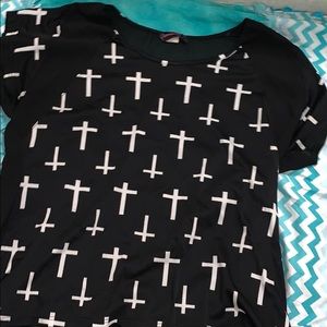 Cross blouse
